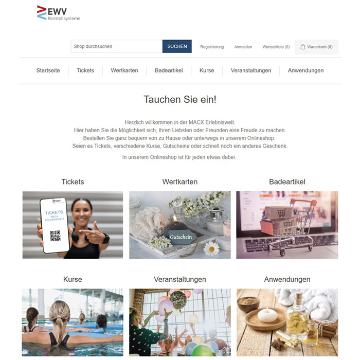 Unser erster eigener Onlineshop ist live!
